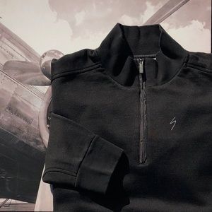 Calvin Klein Sport Quarter Zip Pullover Sz L